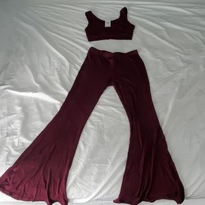 2 peice set - plum